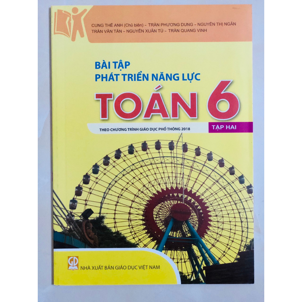 Sách - Bài tập phát triển năng lực toán 6 tập 1 - Theo chương trình giáo dục phổ thông 2018