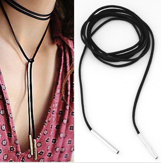 Vòng cổ choker tattoo V41 đầu bạc