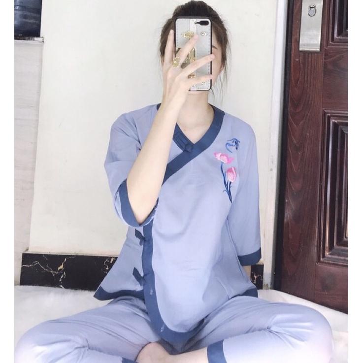 Đồ Lam Đi Chùa # Tim Phối - Hồng đậm,Size 3- 55kí Trở Lại