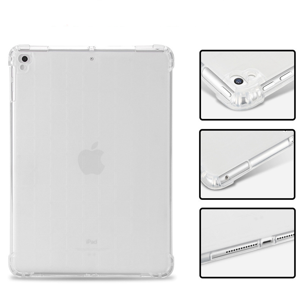 Ốp Lưng Chống Sốc Trong Có Màu Dành Cho Apple Ipad Air / Air 2 / Pro 9.7 / New 2017 / New 2018