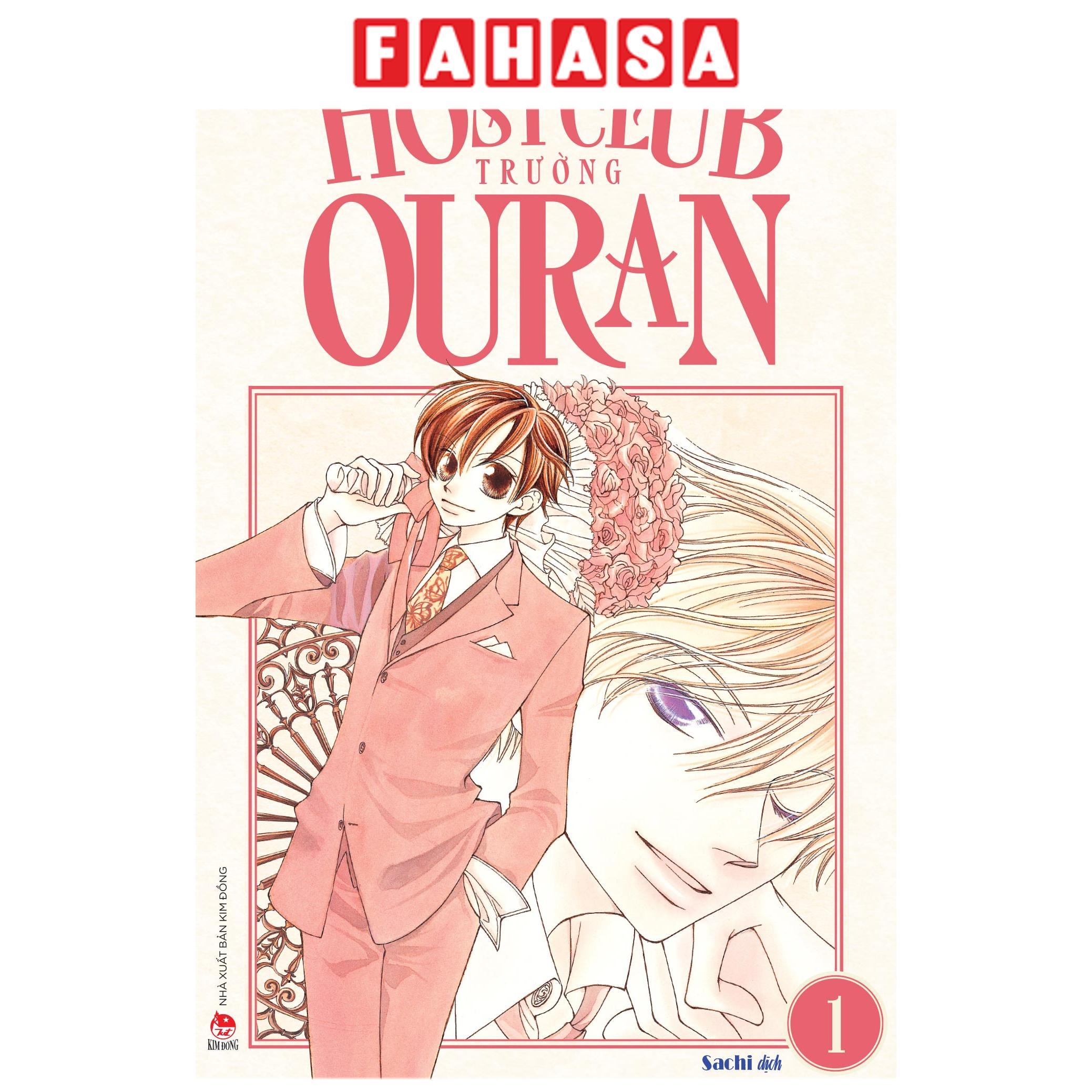 Sách - Combo Manga - Host Club Trường Ouran - Tập 1 + Tập 2 (Bộ 2 Tập)