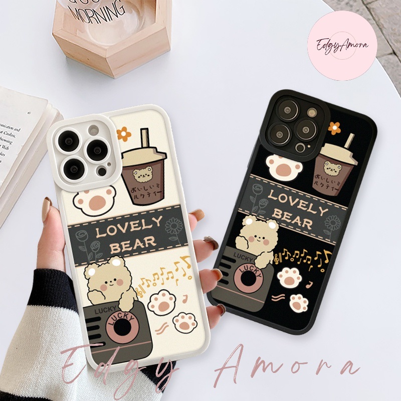 Ốp lưng Iphone chống sốc họa tiết Lovely Bear dành cho Iphone 11 / Phone 11 Pro / Iphone 11 Pro Max / Iphone 12 / Iphone 12 Pro / Iphone 12 Pro Max / Iphone 13 / Iphone 13 Pro / IPhone 13 Pro Max / Iphone 14/ Iphone 14 Pro / Iphone 14 Pro Max