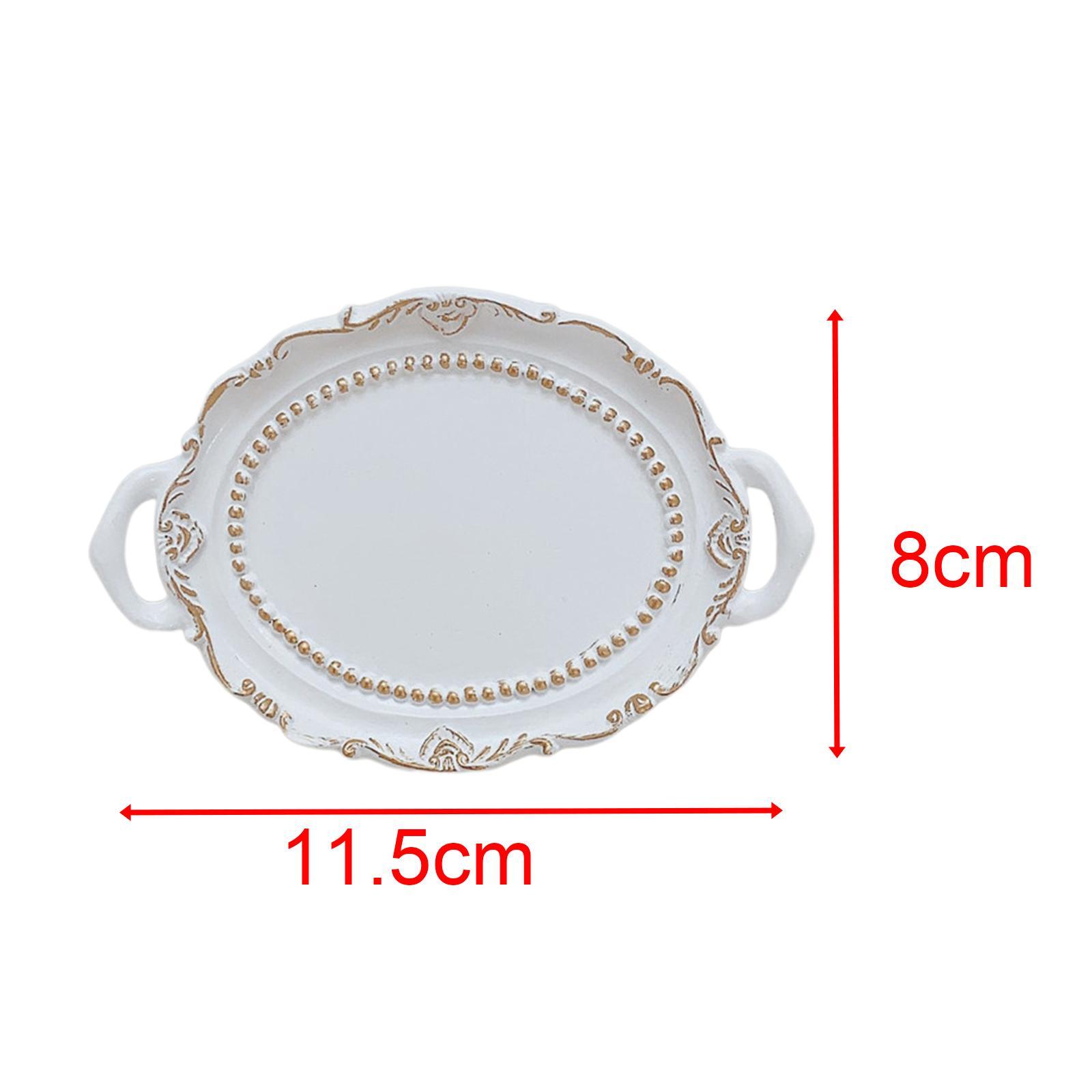 Makeup Perfume Organizer Vanity Trays Coffee Table Trays Ornament Cosmetic Trays Decorative Trays for Cabinet Countertops Desk Table Desktop