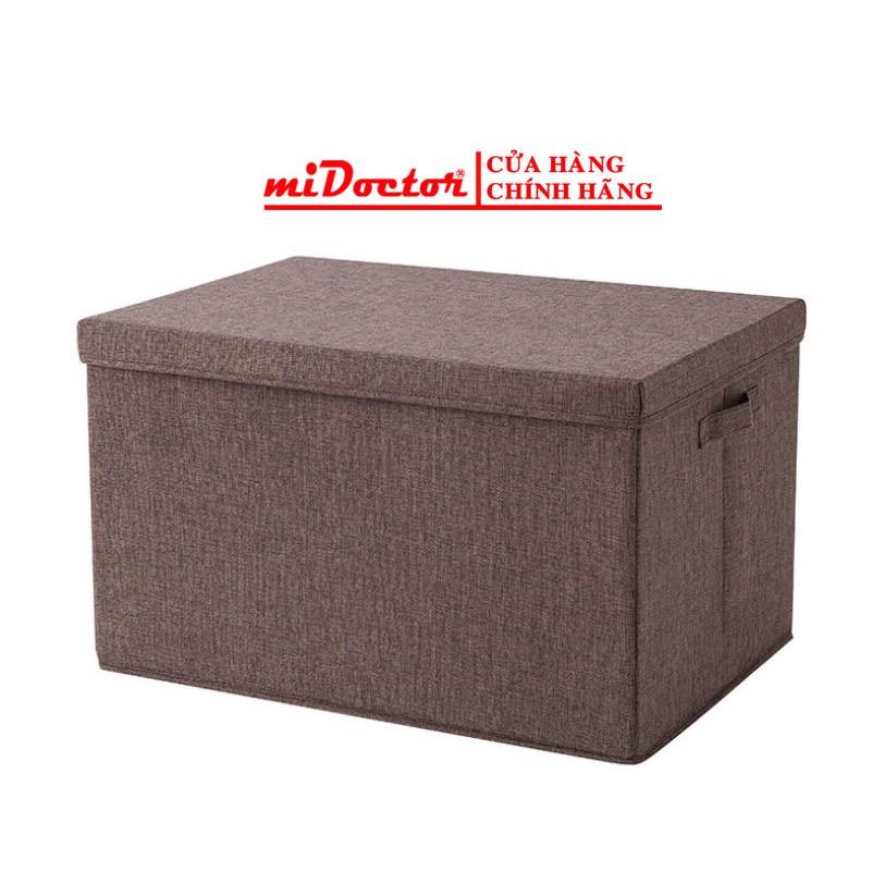 Hộp Vải Đựng Đồ Đa Năng TD3a Thụy Điển Có Nắp Rời Sang Trọng, Đẳng Cấp miDoctor