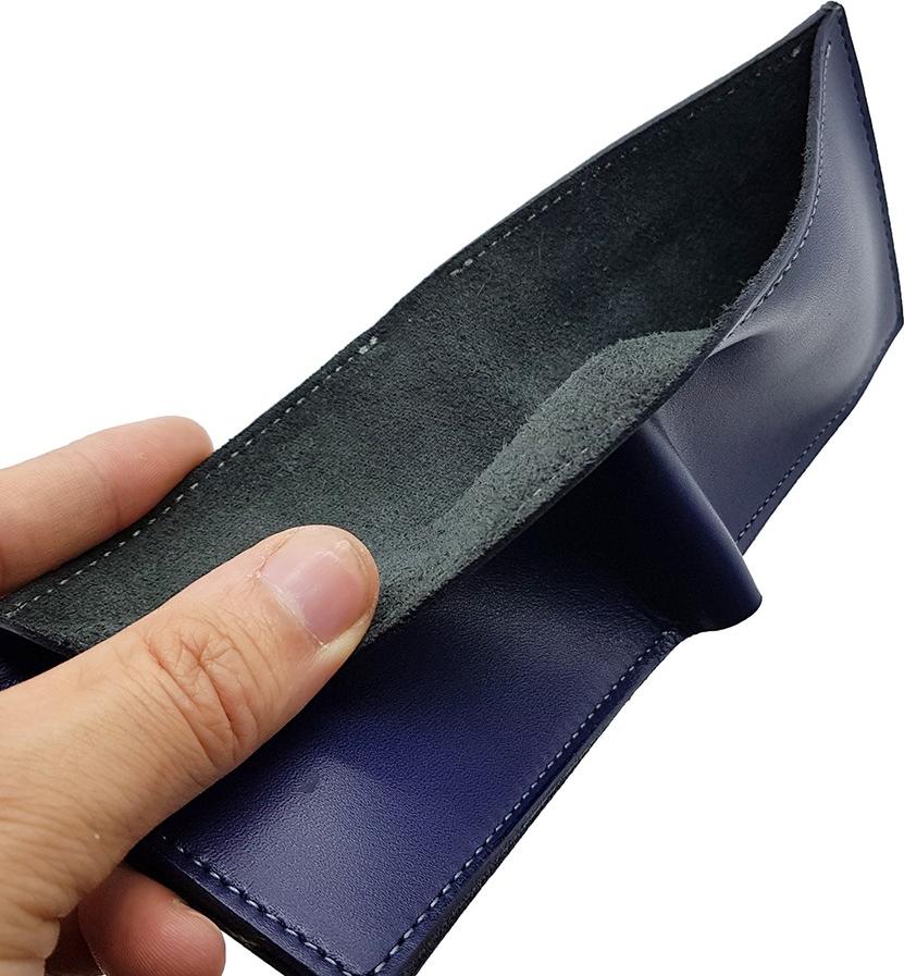 Ví Đựng Thẻ Nam Da Bò Tấm, Thiết Kế Nhọn Gọn Đầy Cá Tính VC0116