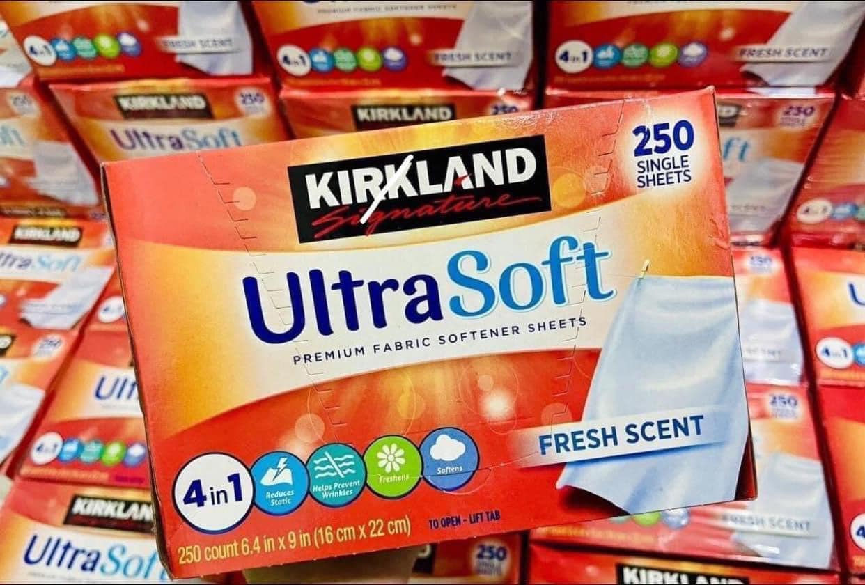 Lốc 2 hộp giấy thơm kirkland hộp 250 tờ / hộp