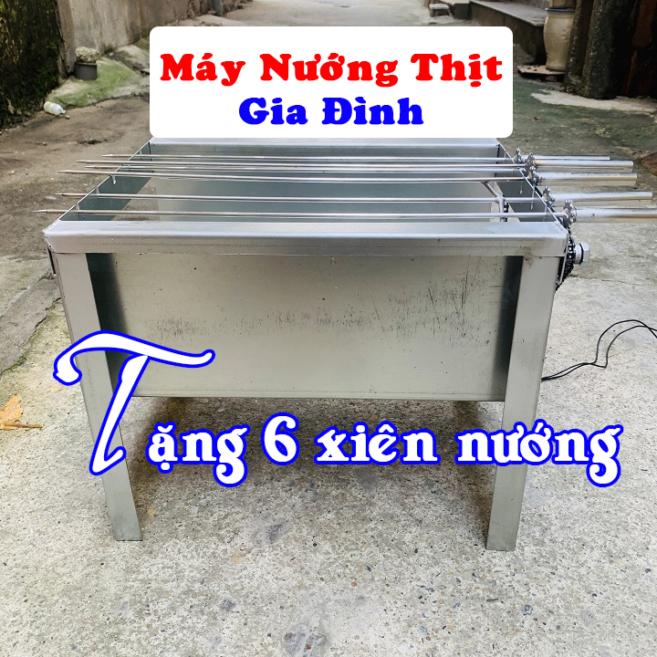 Bếp Nướng gia Đình Loại Siêu Tốt Tặng 6 Lưỡi Xiên Thịt