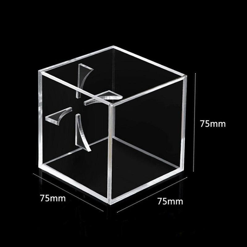 Bóng Golf Bóng Tennis Vỏ Trong Suốt Acrylic Hộp Bóng Chày Chơi Golf 80Mm Hiển Thị Cho Hộp Đựng Lưu Niệm Bảo Vệ Chống Tia UV Chống Bụi Màu Sắc: Trong Suốt