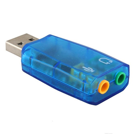 Usb Ra Sound 5.1 (3D) Hỗ Trợ 1 Jack Âm Thanh, 1 Jack Mic