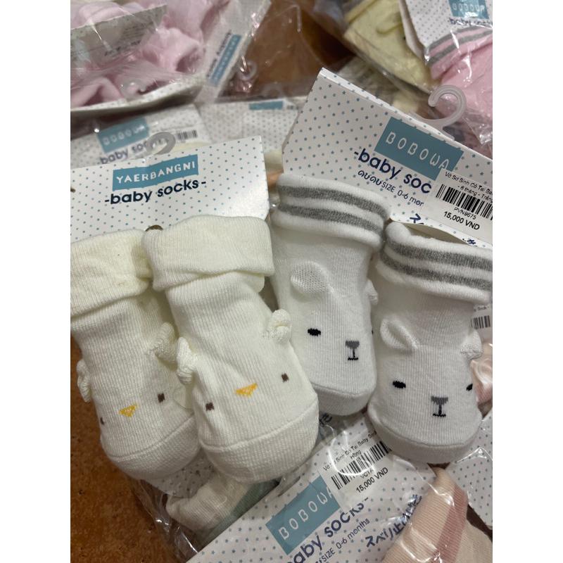 Vớ Sơ Sinh Có Tai Baby Sock 0 - 6 tháng