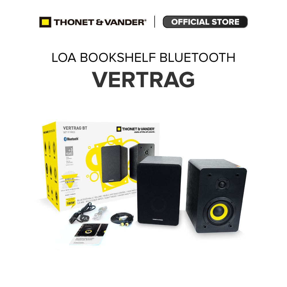 Loa Bluetooth Thonet And Vander VERTRAG BLACK