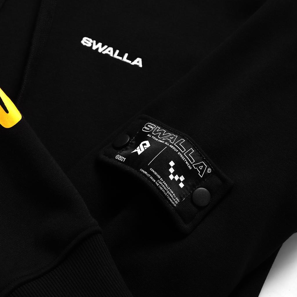 Áo hoodie SWALLA BIGLOGO vải French Terry CAO CẤP