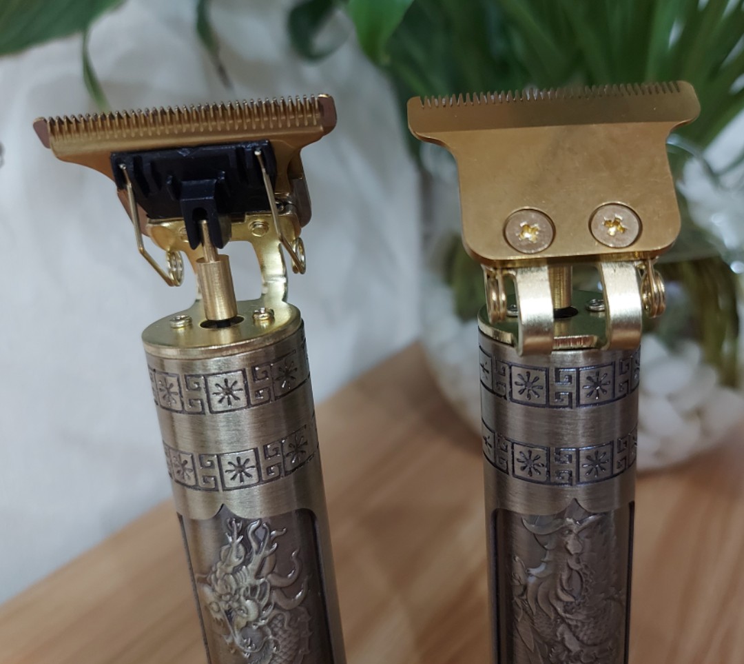 TÔNG ĐƠ CẮT TÓC BẤM VIỀN PIN SẠC CHUYÊN NGHIỆP VINTAGE T9 KÈM 4 CỠ LƯỢC ,PIN SẠC , MÁY SẠC ,CHỔI QUÉT VÀ DẦU BÔI TRƠN