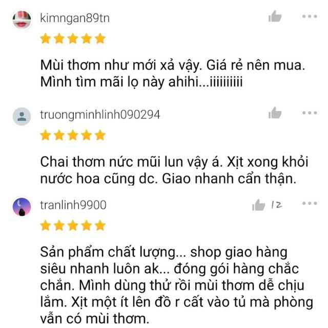 Xả vải khô Lâm Đại Phúc, xịt thơm quần áo hương Downy và hương Comfort thay thế hoàn toàn nước xả vải thông thường