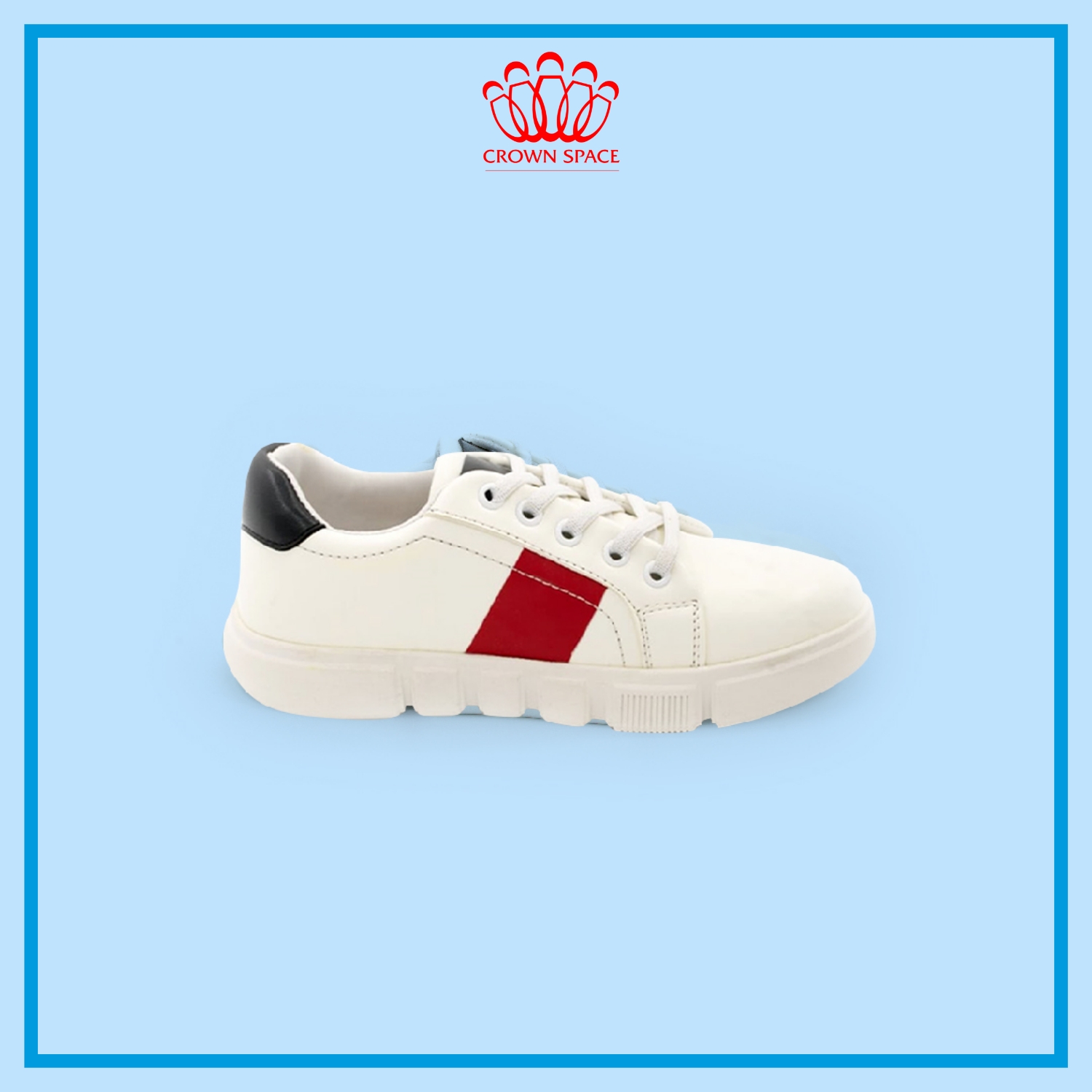 Giày Thể Thao Sneaker Bé Trai Bé Gái Đi Học Cổ Thấp Crown Space UK Active Trẻ em Cao Cấp CRUK252 Siêu Nhẹ Êm Size 28-35/2-14 Tuổi