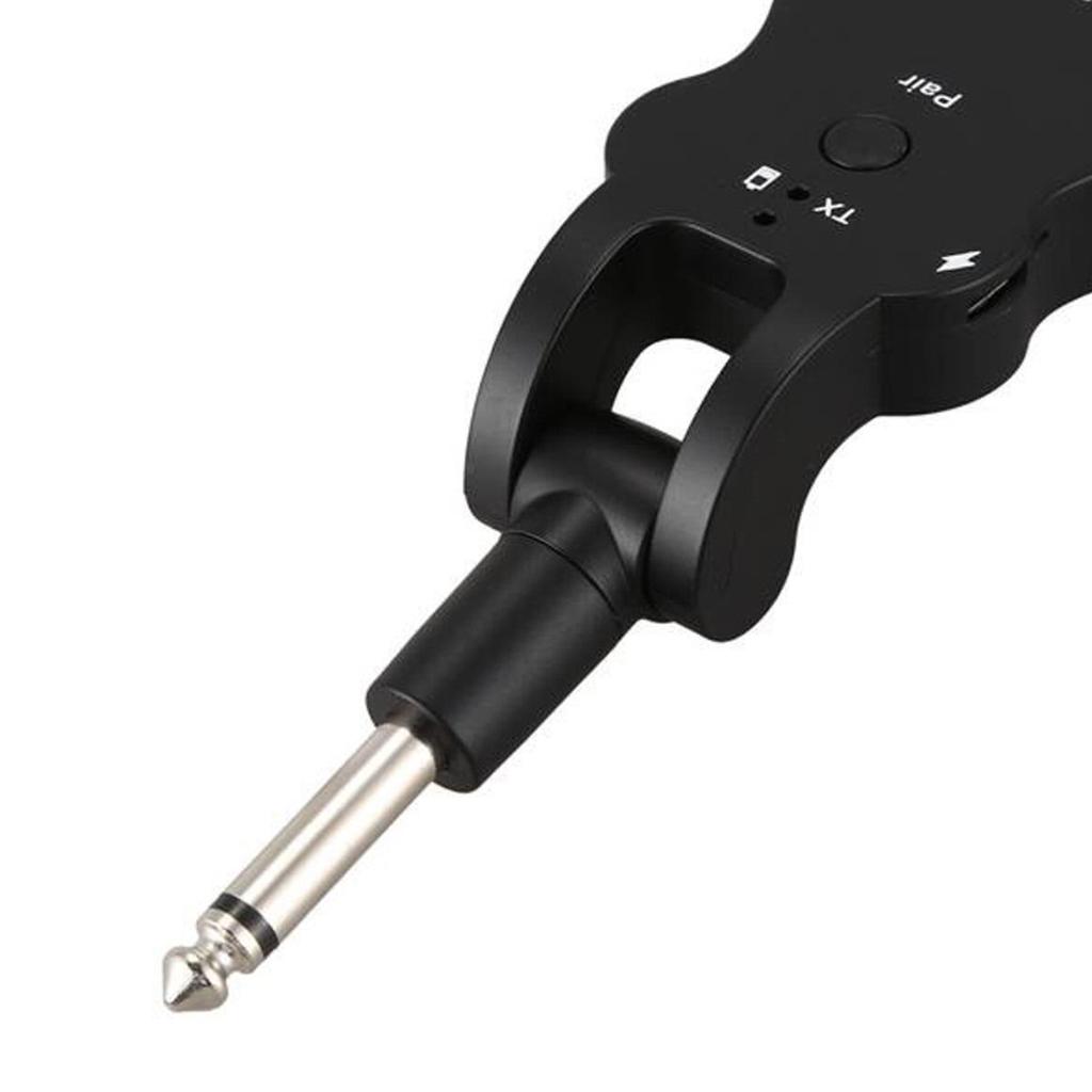 2.4G Guitar Wireless System Transmitter Receiver 30m Transmission Range 20-20khz