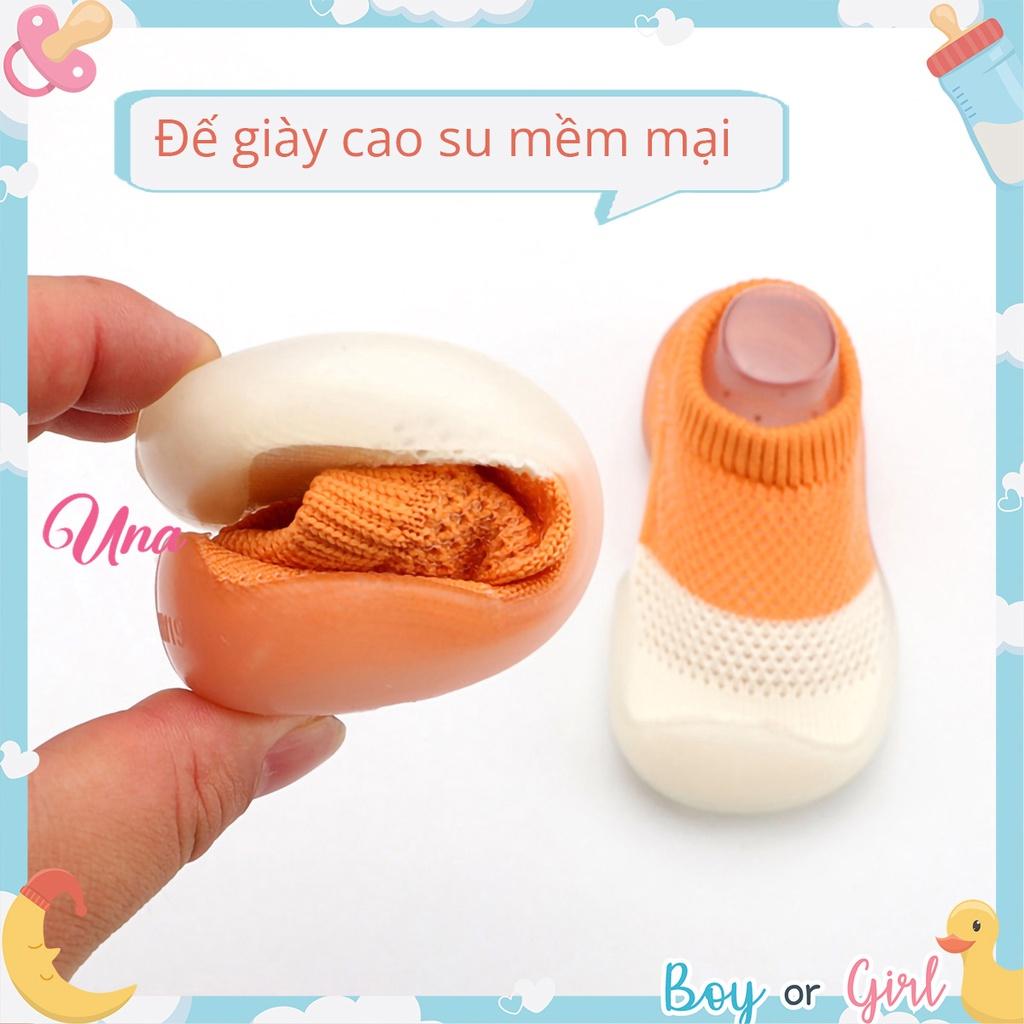 Giày Tập Đi Cho Bé Trai Bé Gái, Đế Giày Chống Trượt Mềm Mại U08