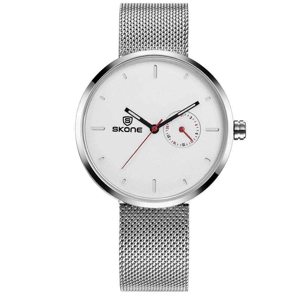 Đồng hồ đeo tay nữ SKONE bằng thép không gỉ chống nước