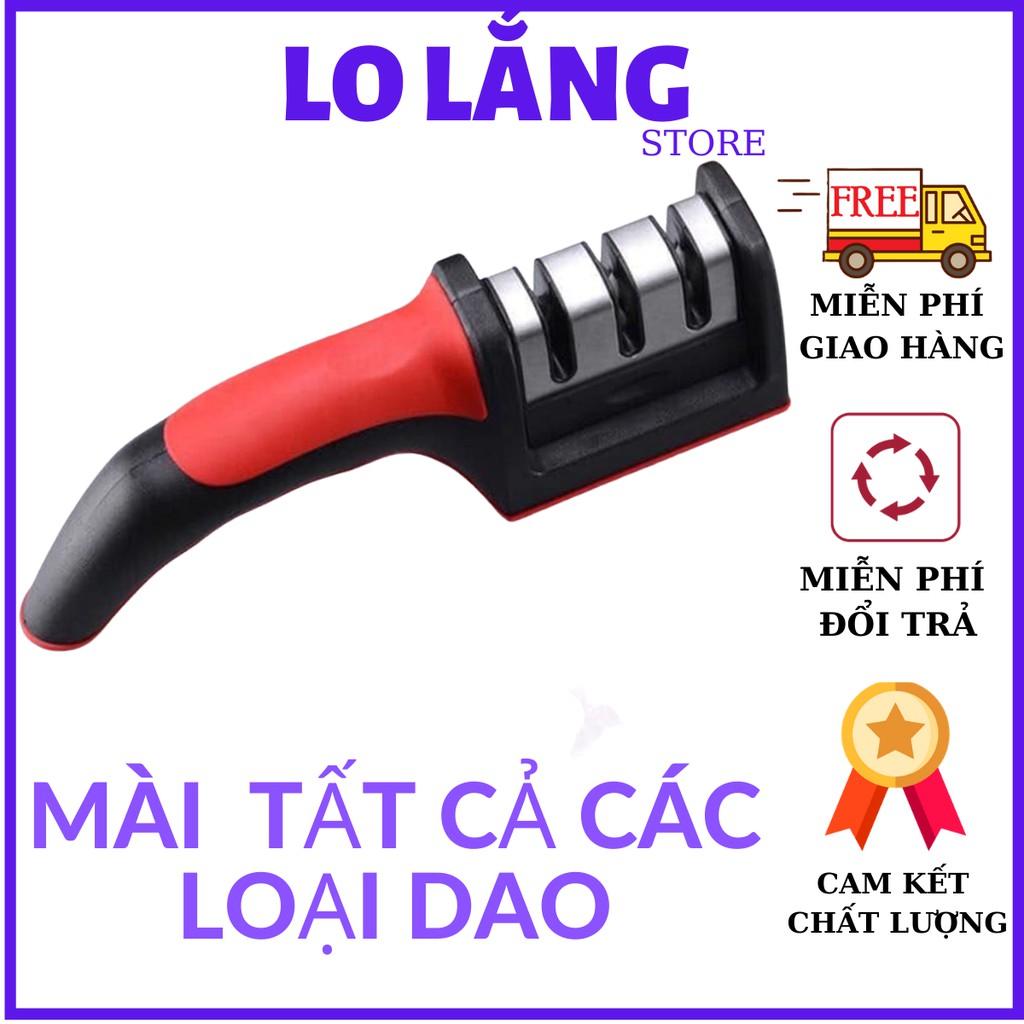 Dụng cụ mài dao 3 rãnh 3 cấp độ inox loại lớn cao cấp