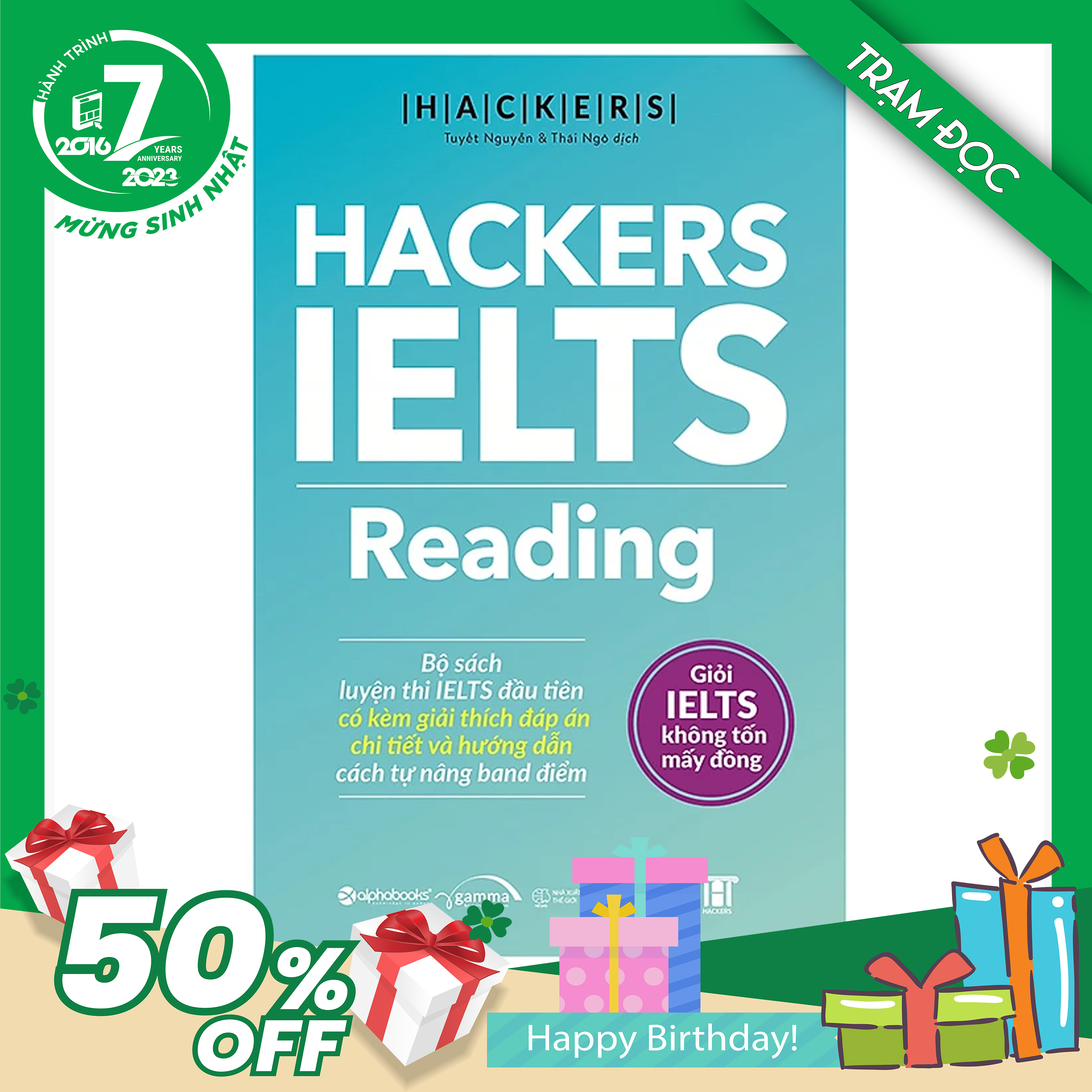 Trạm Đọc Official | Hackers IELTS: READING