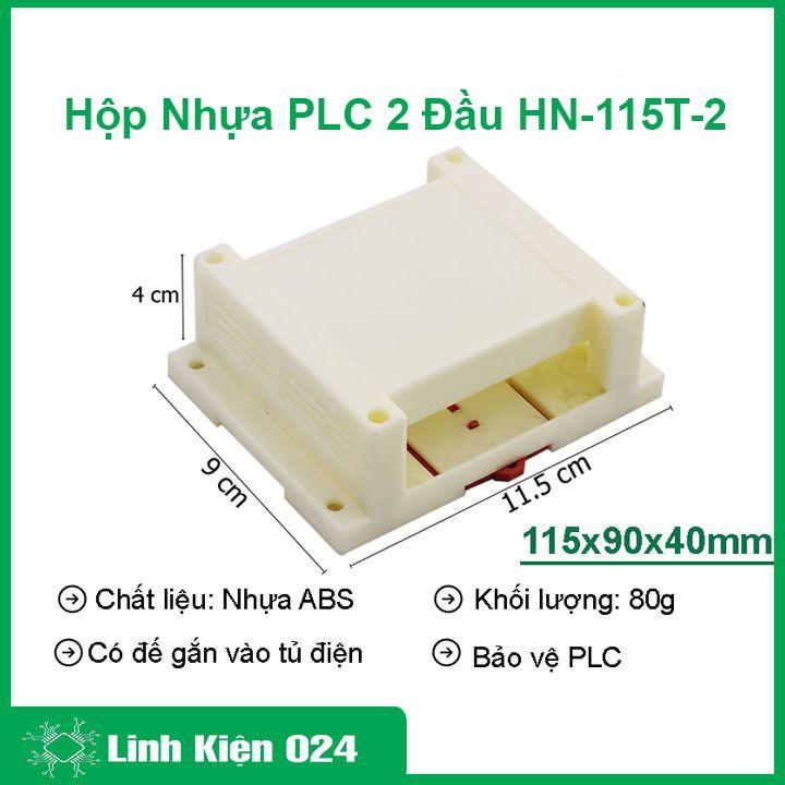 Hộp nhựa PLC 115x90x40mm bảo vệ mạch điện chống va đập