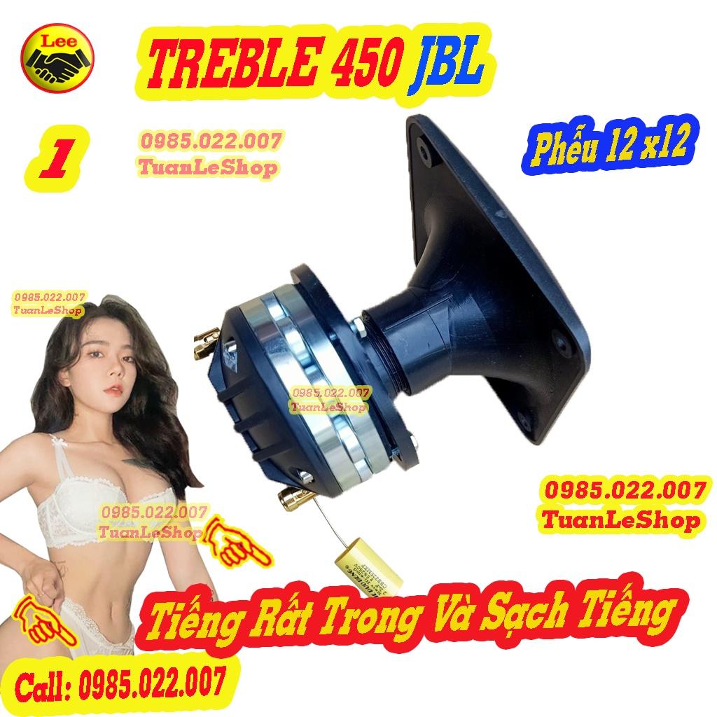 02 COMBO TREBLE J B L 450 NEO BI CÔN DẸT KÈM PHỄU 12x12– GIÁ 02 LOA 450 NEO BI JB L KÈM PHỄU 12x12 +BÍCH CHUYẺN  TỤ 2.2