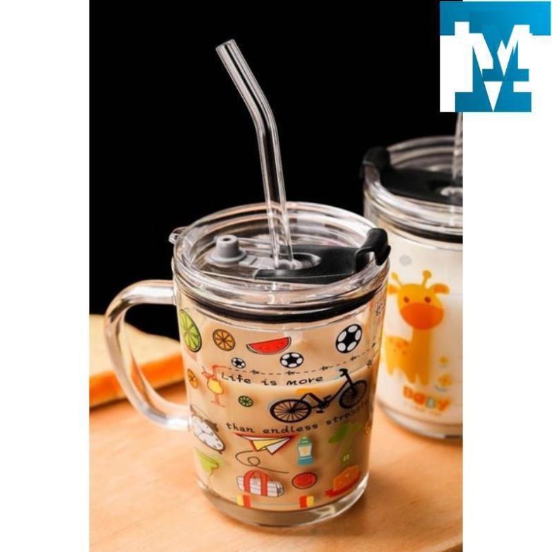 Bình hút chia vạch thủy tinh cao cấp kèm vòi hút 410ml