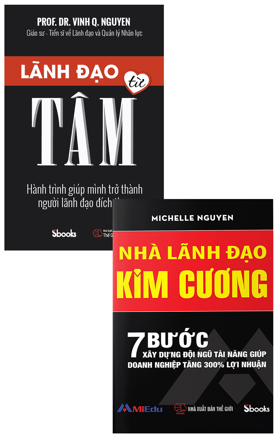 Combo Lãnh Đạo Từ Tâm + Nhà Lãnh Đạo Kim Cương (Bộ 2 Cuốn) _SB