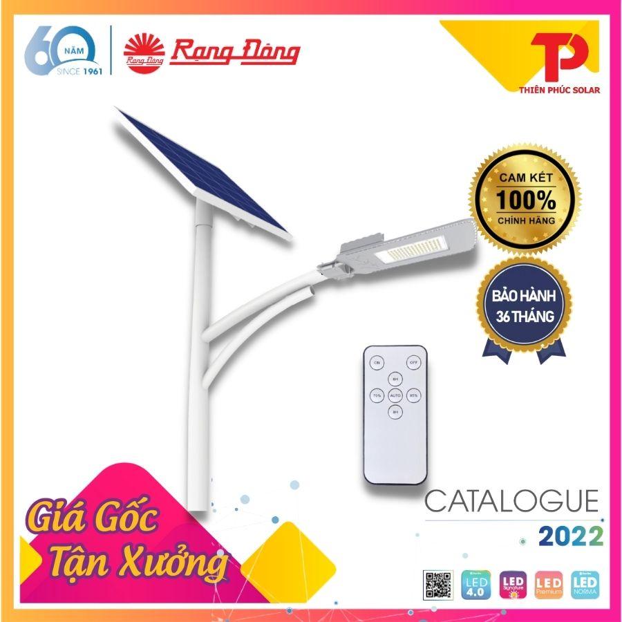 Đèn đường Rạng Đông năng lượng mặt trời 30W Model: CSD01.SL.RF V2 30W