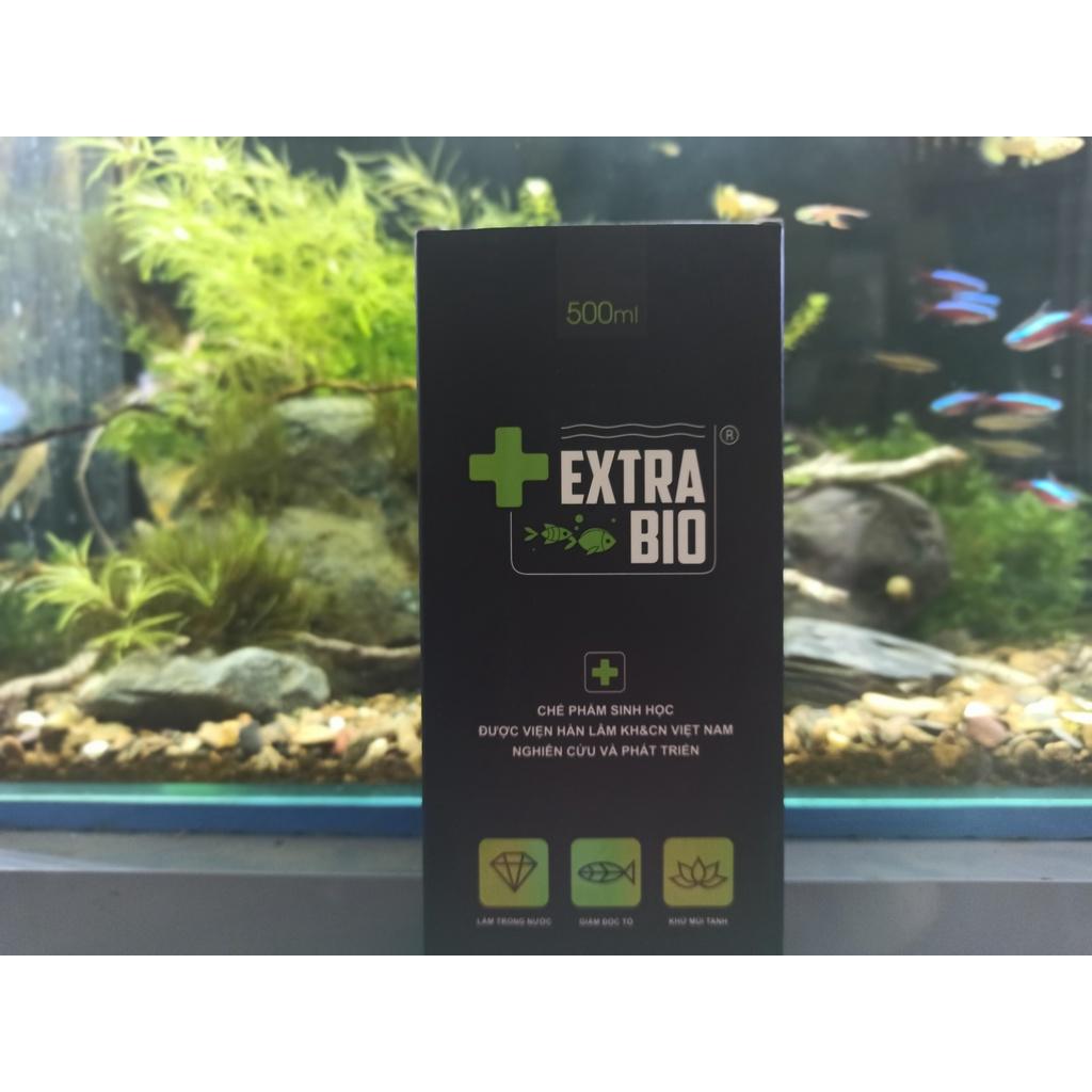 Vi sinh Extra Bio và Zero Shock- giúp làm trong nước, giảm độc tố và cân bằng PH,Chống Sốc, Giảm Stress, khử clo-shopleo
