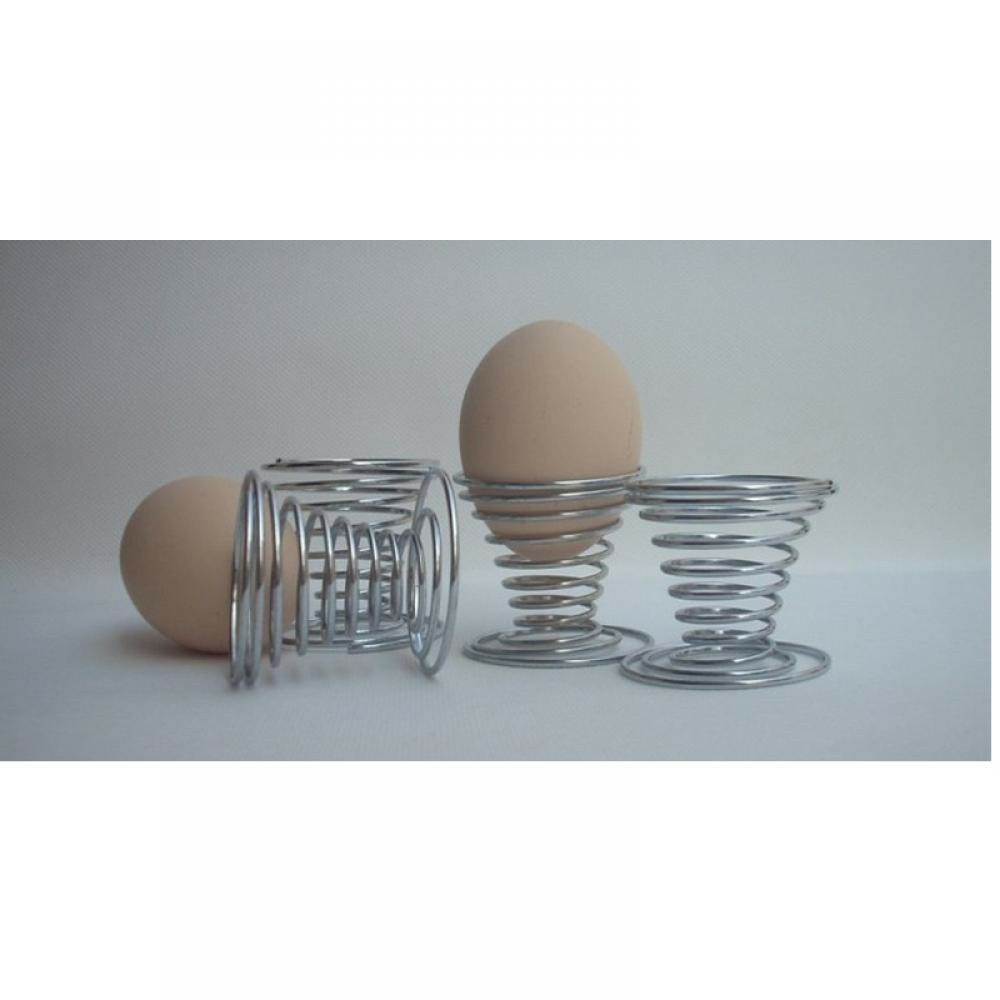 Bộ 2 Tách lò xo đựng trứng bằng inox