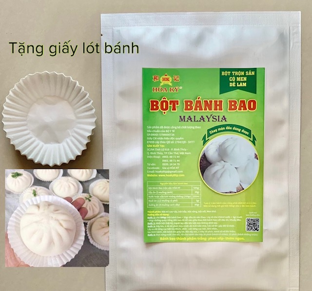 Bột Bánh Bao Hòa Ký 500gr