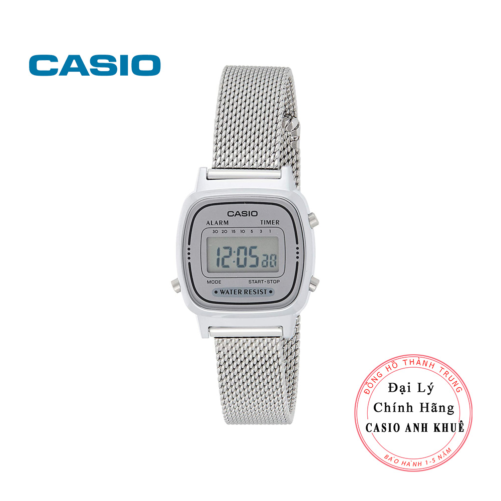 Đồng Hồ Casio Nữ Dây Thép LA670WEM-7DF