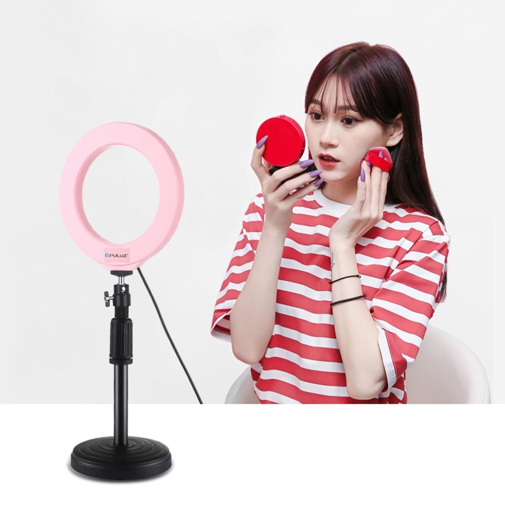 LED Ring Light, 12cm USB Powered LED Selfie Makeup Fill Light, Great for Live Streaming Photoghaphy