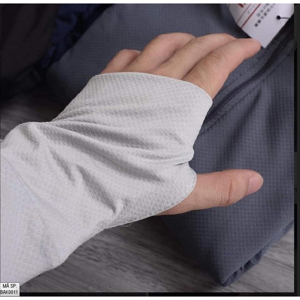 Áo Chống Nắng Chất Kim Cương Khóa Kéo Lên Tới Mũi TH-7435
