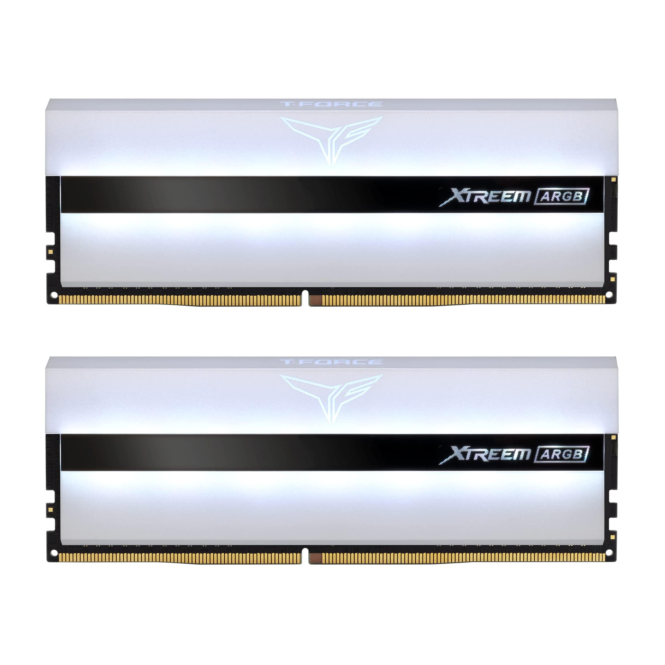 ( 2x8GB DDR4 3600 ) RAM T-Force Xtreem ARGB White - Hàng Chính Hãng