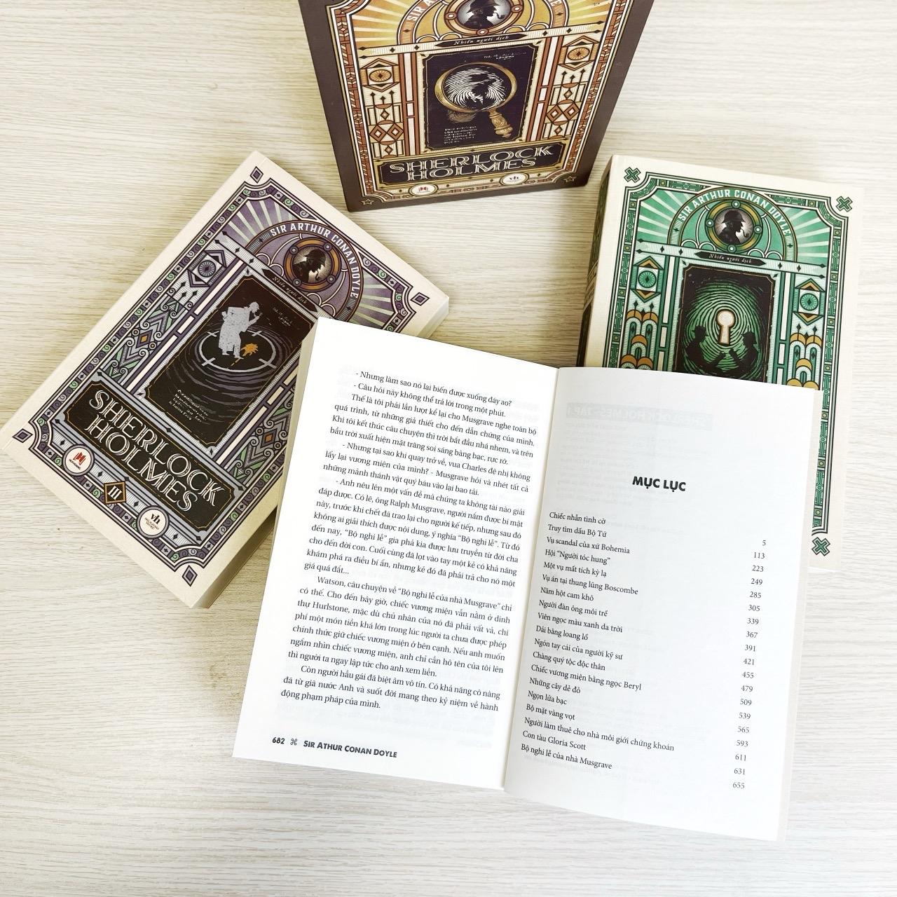 Sách- Sherlock Holmes Tập 3- Sách văn học- Tác phẩm kinh điển- 2Hbooks