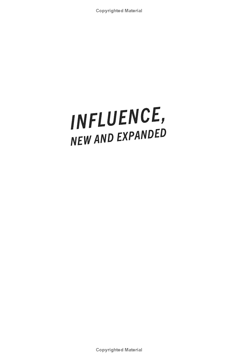 Sách ngoại văn: Influence, New And ExpAnded - The Psychology Of Persuasion