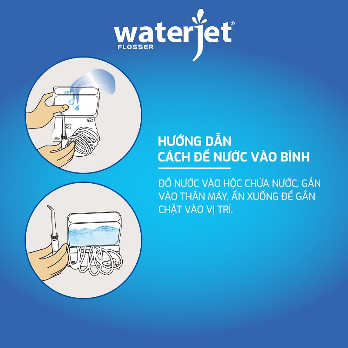 Máy tăm nước không dây Waterjet Nano