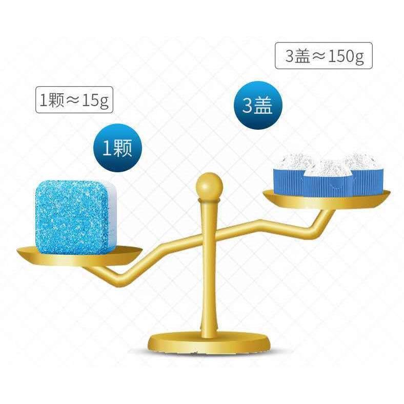 VIÊN TẨY H4 Vệ Sinh Lồng Máy Giặt - Diệt Khuẩn, Tẩy Sạch Chất Cặn, Mảng Bám, Ẩm Mốc Hiệu Quả