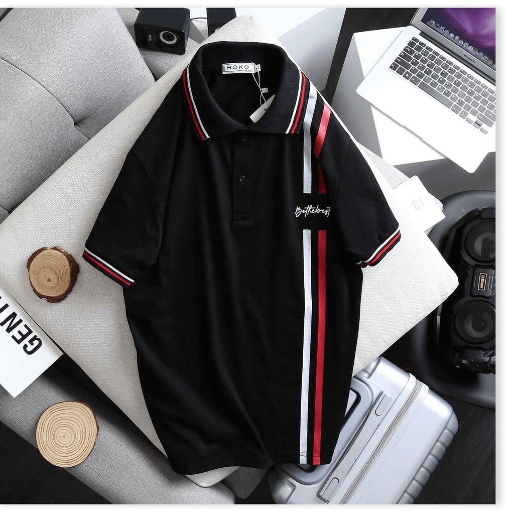 ÁO THUN CỔ TRỤ NAM,SỘC TAY ÁO,CHẤT LIỆU MỀM MỊM VÀ THOÁNG MÁT LANA FASHION