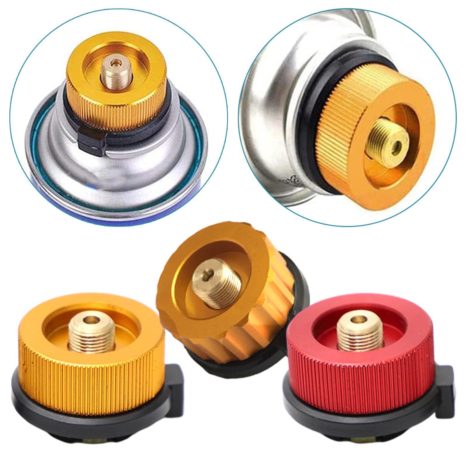3Pcs Camping Gas Stove Adapter Connector Adapter Lightweight for Picnic Camping Hiking