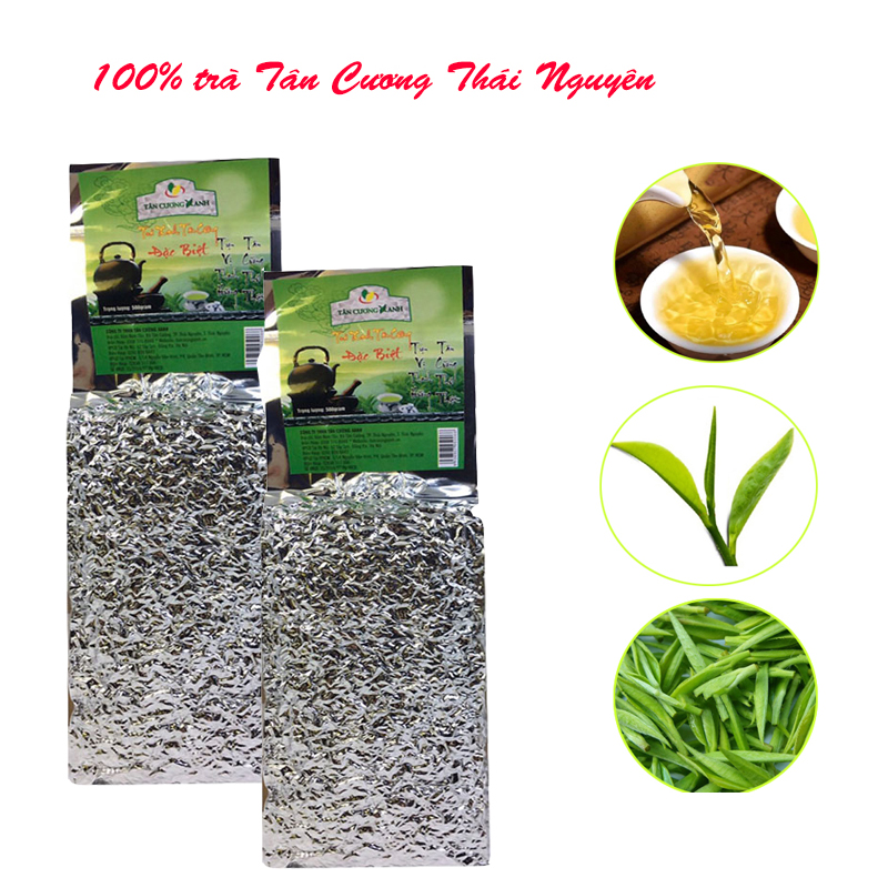 Combo 02 gói trà xanh tân cương 500 gram - Trà tân cương đặc biệt