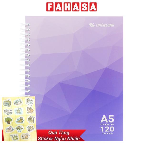 Sổ Lò Xo A5 Chấm 120 Trang 100gsm - Thiên Long MB-017