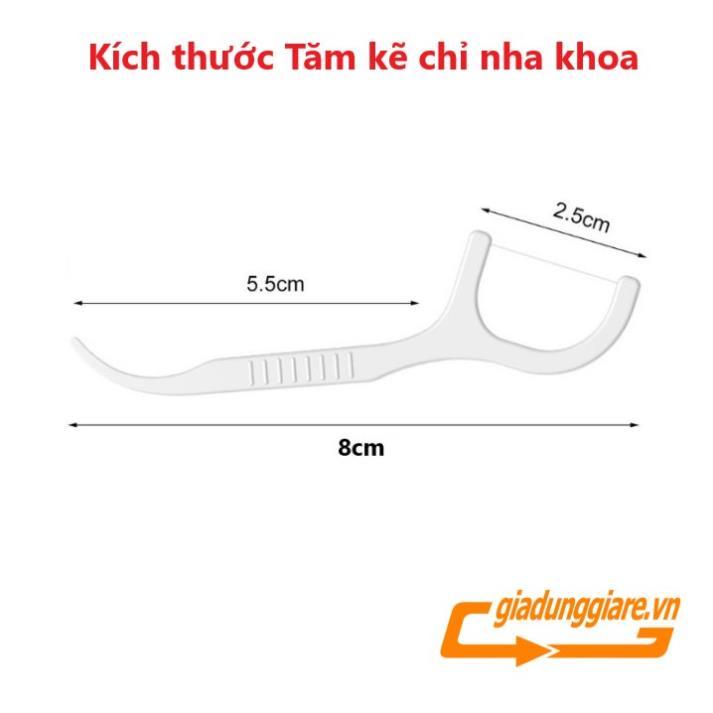 SET 03 HỘP (01 Hộp 50 cái) Tăm kẽ chỉ nha khoa tiệt trùng (Hàng cao cấp) - giadunggiare.vn