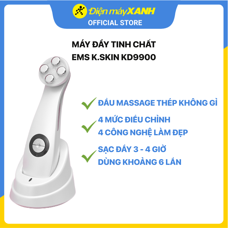 Máy đẩy tinh chất EMS K-SKIN KD9900 - Hàng chính hãng