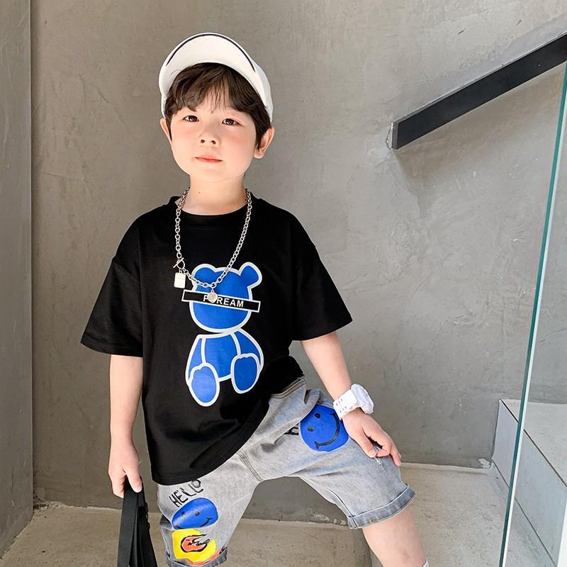 TA235 Áo COTTON ngắn tay CP X21538 cho bé từ 4-12T