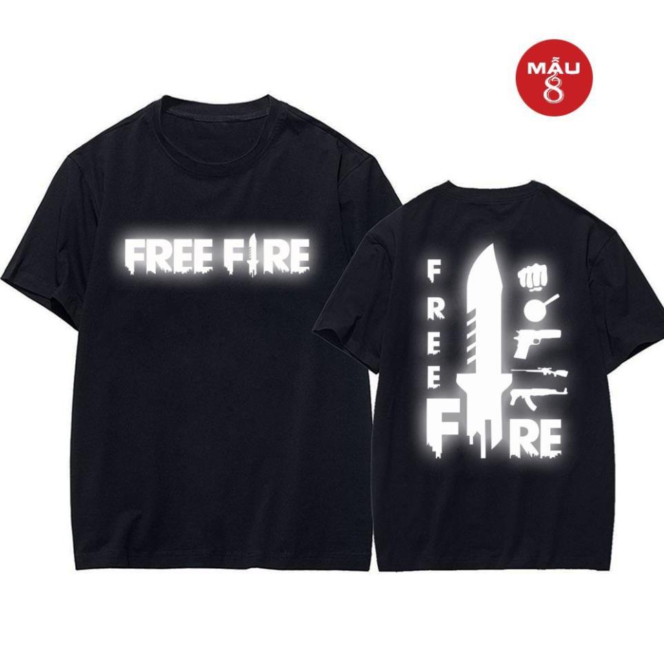 SIÊU HÓT - BST Áo FREE FIRE mẫu HOT nhất️TẶNG KÈM MŨ FFÁo thun game in hình Free Fire cực chất / áo cực chất