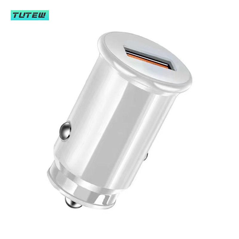 Bộ sạc xe minil sạc USB Quick Charge 3.0 cho điện thoại di động Bộ sạc xe hơi USB QC 3.0 Bộ sạc xe hơi sạc nhanh