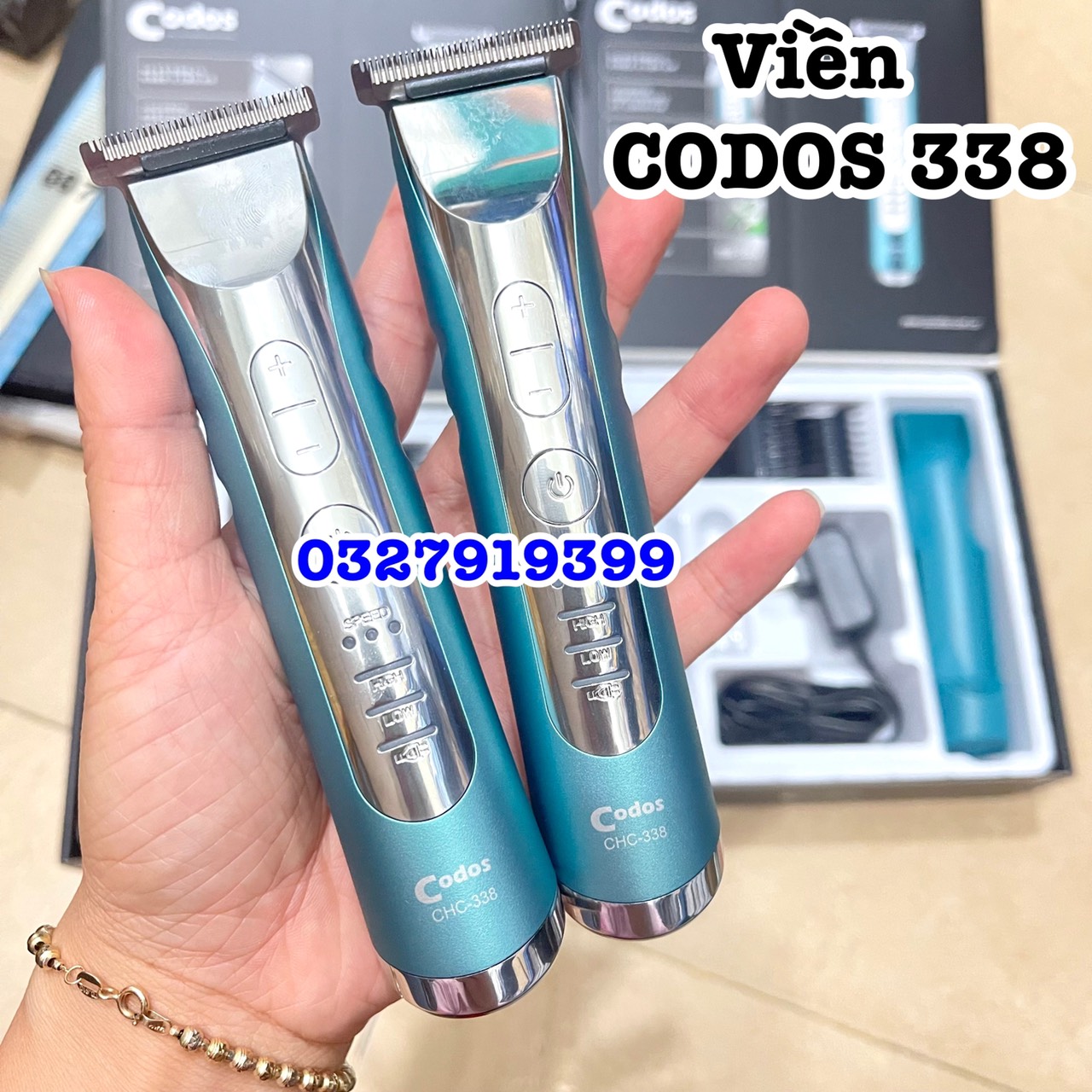 Tông đơ chấn viền cao cấp CODOS 338